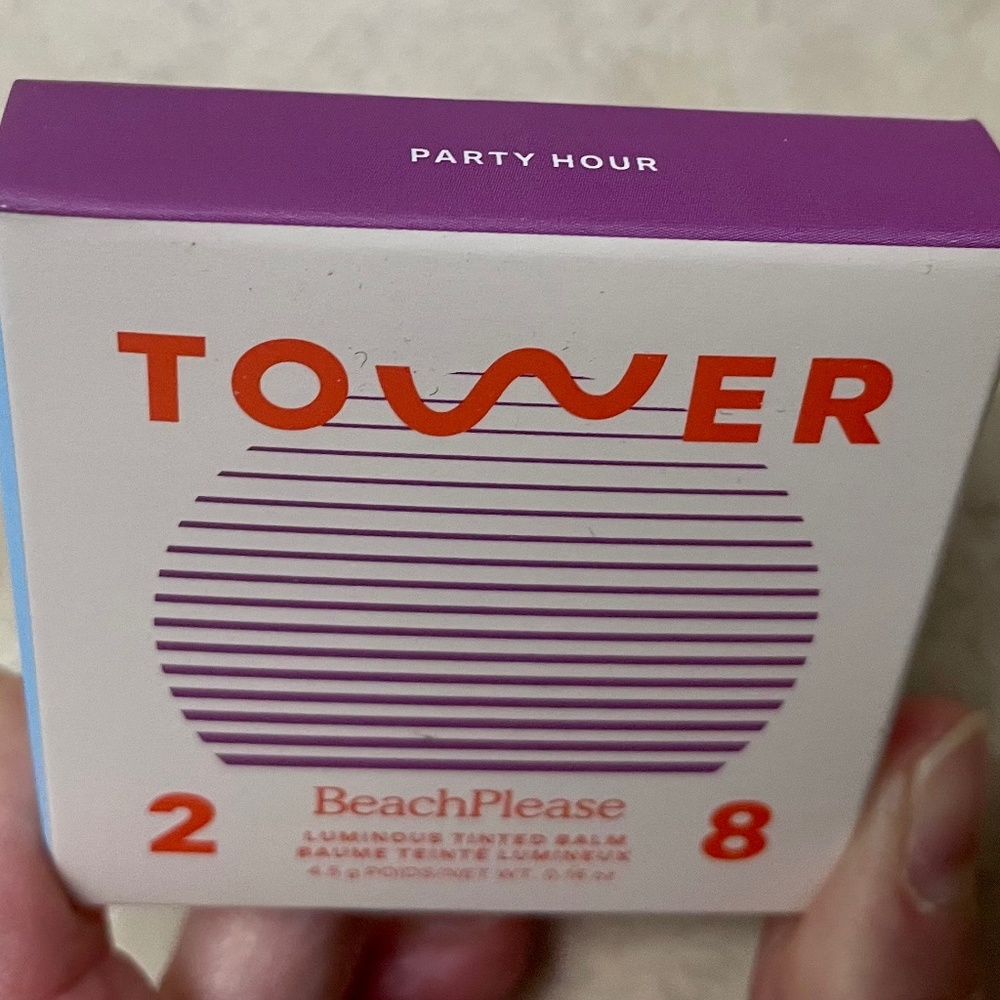 Tower 28 limited edition cream blush party hour